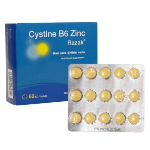 سیستین ب6 زینک رازک
