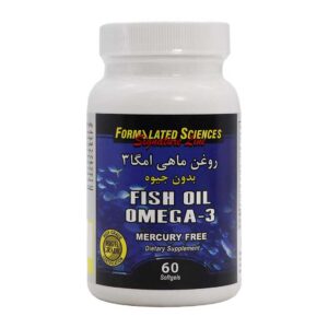 روغن ماهی امگا 3 بدون جیوه 60 عدد