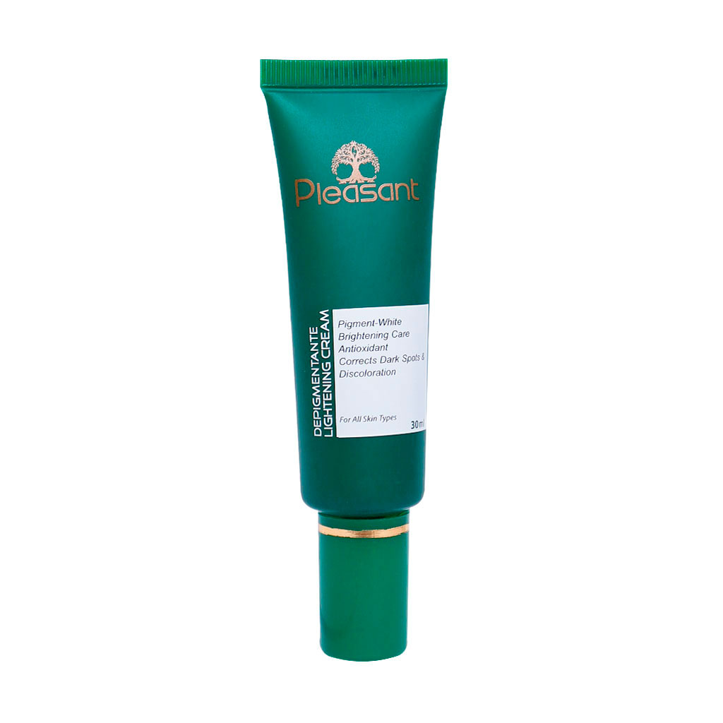 Pleasant-Depigmentante-Lightening-Cream کرم روشن کننده و ضد لک پلزنت 30 میلی لیتر