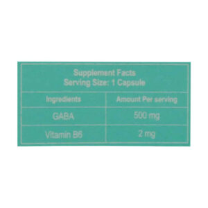 کپسول گابا ۵۰۰ میلی‌گرم سمر طب درمان