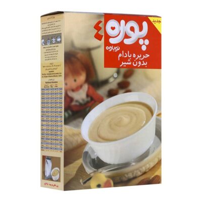 حریره بادام بدون شیر 4 پوره 250 گرم